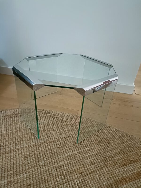 Glazen bijzettafel Gallotti & Radice